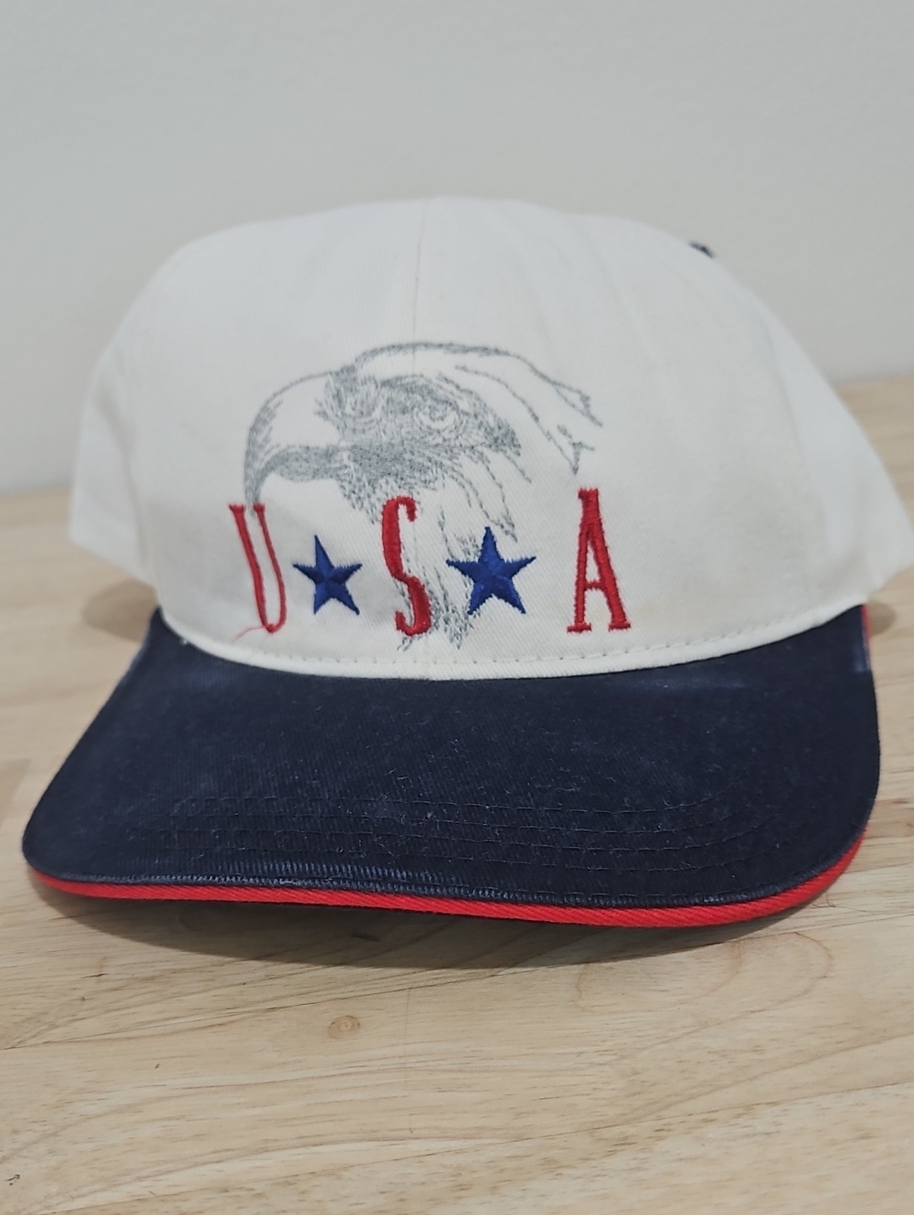 Vintage Wslt Disney World USA Eagle Embroidered Hat